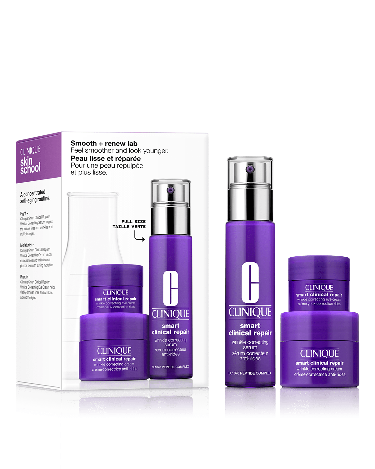 Smooth & Renew Lab Skincare Set