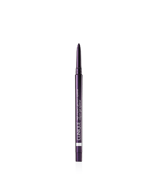 High Impact™ Gel Tech Eyeliner, Ultra-pigmented gel eyeliner glides on smoothly and stays put. 24hr wear on lids, 12hr wear on waterline.