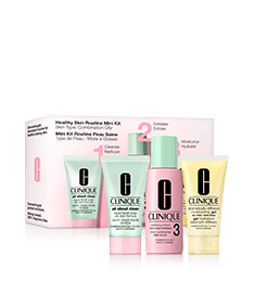 Healthy Skin Routine: Mini 3-Step Kit For Combination Oily Skin 