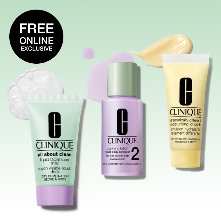Receive a free 10-day supply of your​ 3-Step Skin Care System when you spend $95 or more*. ​ - Online exclusive. ​